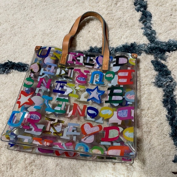 Vintage DOONEY and Bourke clear bag RARE - Picture 2 of 2